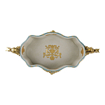 Чаша с орнаментом на бронзовых ножках в виде львов Eden Garden варинант исполнения - 2 | Loft Concept в Новосибирске