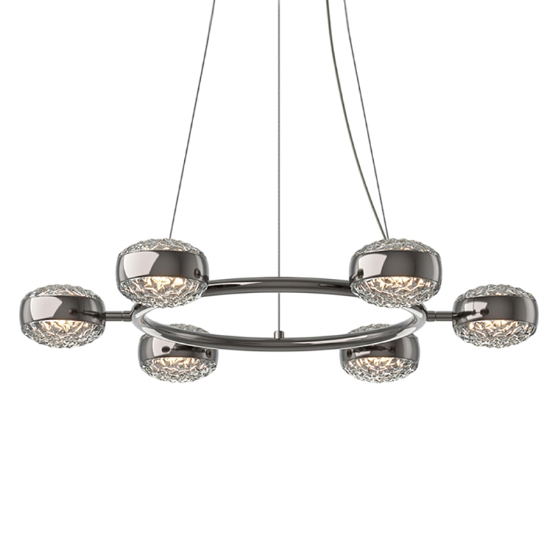 Люстра подвесная Mind 3000К 60Вт Черный Серый в Новосибирске | Loft Concept 