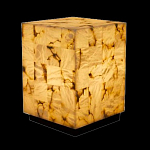 Торшер прямоугольный из натурального камня Calcite Geometry варинант исполнения - 5 | Loft Concept в Новосибирске