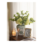 Ваза с зелеными цветочными и птичьими мотивами Vase Inspired by Nature варинант исполнения - 7 | Loft Concept в Новосибирске