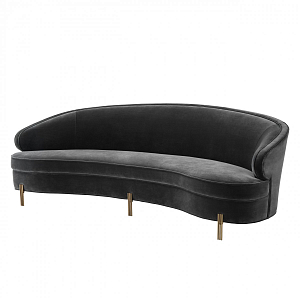 Диван Eichholtz Sofa Pierson dark grey