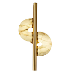 Бра  с фигурным мраморным рассеивателем Spiral of Warm Light варинант исполнения - 4 | Loft Concept в Новосибирске