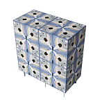 Тумба Venti Mask Grey варинант исполнения - 3 | Loft Concept в Новосибирске