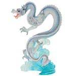 Декоративная статуэтка Дракон White Blue Water Dragon Statuette варинант исполнения - 1 | Loft Concept в Новосибирске
