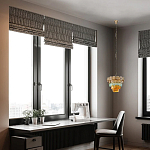 Люстра конусовидная с каскадом из разноцветных круглых подвесов Key Lustar варинант исполнения - 5 | Loft Concept в Новосибирске