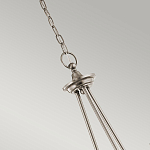 Люстра с прозрачными плафонами из пузырчатого стекла Kichler варинант исполнения - 8 | Loft Concept в Новосибирске