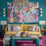 Homer Simpson in Paradise картина акрил на холсте варинант исполнения - 1 | Loft Concept в Новосибирске