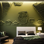 Барельеф OWLS варинант исполнения - 2 | Loft Concept в Новосибирске