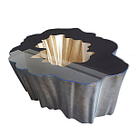 Кофейный стол Burl Exotic tree Coffee Table Brown варинант исполнения - 1 | Loft Concept в Новосибирске