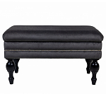 Мягкая банкетка с зоной для хранения Casket Dark Grey варинант исполнения - 1 | Loft Concept в Новосибирске