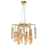 Люстра со стеклянными цилиндрическими плафонами Luminous Cylinders Amber варинант исполнения - 2 | Loft Concept в Новосибирске