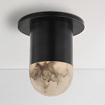 Потолочный светильник светодиодный с плафоном из натурального камня Purgatory варинант исполнения - 1 | Loft Concept в Новосибирске