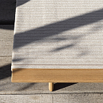 Дизайнерский кофейный стол из дерева с керамической столешницей уличный SWAY Coffee Table варинант исполнения - 4 | Loft Concept в Новосибирске