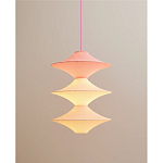 Подвесной вязаный розовый светильник «Звезда Востока 03» варинант исполнения - 3 | Loft Concept в Новосибирске