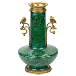 Фарфоровая ваза с малахитовым узором MALACHITE варинант исполнения - 1 | Loft Concept в Новосибирске