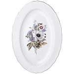 Обеденный сервиз из фарфора с рисунком цветов на 6 персон 23 предмета Garden Whisper Porcelain Set  варинант исполнения - 7 | Loft Concept в Новосибирске