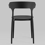 Черный стул из прочного PP-пластика JORIS варинант исполнения - 3 | Loft Concept в Новосибирске