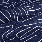 Мебельная ткань Букле синий цвет 140 см T3-8 варинант исполнения - 1 | Loft Concept в Новосибирске