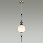 Подвесной светильник со вставками из керамики SkyEast Duo варинант исполнения - 4 | Loft Concept в Новосибирске