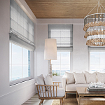 Люстра трехъярусная с декором из круглых деревянных бусин с кисточками Gray Brown Wooden Beads Chandelier варинант исполнения - 4 | Loft Concept в Новосибирске