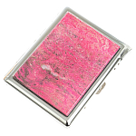 Портсигар с газовой зажигалкой из натурального камня Родонит Stone Cigarettes Cases варинант исполнения - 1 | Loft Concept в Новосибирске