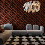 Гипсовая 3D Панель AZTECA варинант исполнения - 1 | Loft Concept в Новосибирске