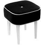 Квадратный мягкий пуф на белых ножках Winton Pouf Square варинант исполнения - 9 | Loft Concept в Новосибирске