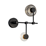 Бра с 2-мя плафонами разного диаметра и цвета Polyhedron варинант исполнения - 1 | Loft Concept в Новосибирске