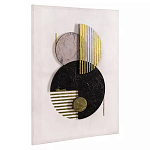 Панно декоративное с объемным эффектом Asymmetry варинант исполнения - 1 | Loft Concept в Новосибирске