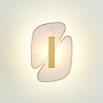 Бра с мраморными вставками Marble Plates варинант исполнения - 2 | Loft Concept в Новосибирске