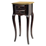 Консоль маленькая из массива березы с 2-мя ящиками в стиле прованс Vintage варинант исполнения - 2 | Loft Concept в Новосибирске