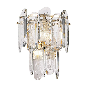 Бра с хрустальными овальными подвесками Harmonica