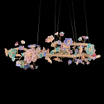 Люстра с цветочным декором Miscellaneous herbs варинант исполнения - 1 | Loft Concept в Новосибирске