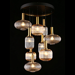 Люстра подвесная Karmelitta Smoky Black варинант исполнения - 2 | Loft Concept в Новосибирске