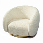 Кресло Bear Белое букле варинант исполнения - 2 | Loft Concept в Новосибирске