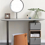 Консоль с зеркалом и  3-мя вращающимися ящиками Eloida варинант исполнения - 3 | Loft Concept в Новосибирске