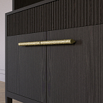 Стеллаж Primo с ящиками Темный орех варинант исполнения - 5 | Loft Concept в Новосибирске