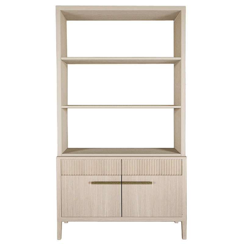 Стеллаж Primo с ящиками Светлый дуб  Древесина в Новосибирске | Loft Concept 