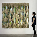 Художественный панно макраме Wall decor Voice the Forest варинант исполнения - 1 | Loft Concept в Новосибирске