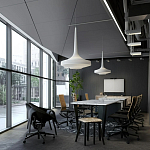 Подвесной вязаный белый светильник «Лампа Марракеша» варинант исполнения - 2 | Loft Concept в Новосибирске