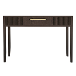 Элегантная Консоль Primo с выдвижным ящиком Темный орех варинант исполнения - 6 | Loft Concept в Новосибирске