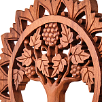 Панно из дерева круглое Osier Panel With Trees варинант исполнения - 2 | Loft Concept в Новосибирске