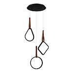 Подвесной светильник с геометрическими источниками света Geometric Architecture of Light варинант исполнения - 1 | Loft Concept в Новосибирске