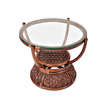 Столик кофейный из ротанга Eloise варинант исполнения - 1 | Loft Concept в Новосибирске