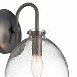 Бра с куполообразным прозрачным плафоном Glass Dome with Seeds варинант исполнения - 1 | Loft Concept в Новосибирске