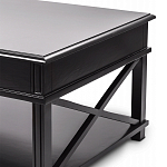 Широкий кофейный столик с ящиком Monsignor варинант исполнения - 2 | Loft Concept в Новосибирске