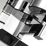 Бра для ванных комнат с цилиндрическим плафоном на прямоугольном зеркальном основании Feiss варинант исполнения - 4 | Loft Concept в Новосибирске