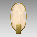 Бра с гравировкой на акриловом плафоне Gravyura Bronze варинант исполнения - 4 | Loft Concept в Новосибирске