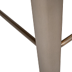 Стул барный светло-серый из экокожи Spectacular High Bar Stool варинант исполнения - 6 | Loft Concept в Новосибирске