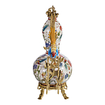 Ваза из фарфора с птицами и цветочной росписью Garden of Eden варинант исполнения - 3 | Loft Concept в Новосибирске